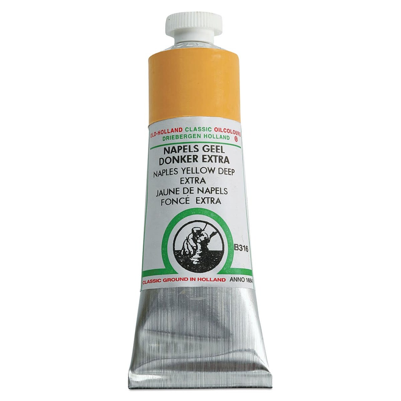 Old Holland Classic Oil Color - Naples Yellow Deep Extra, 40 ml tube